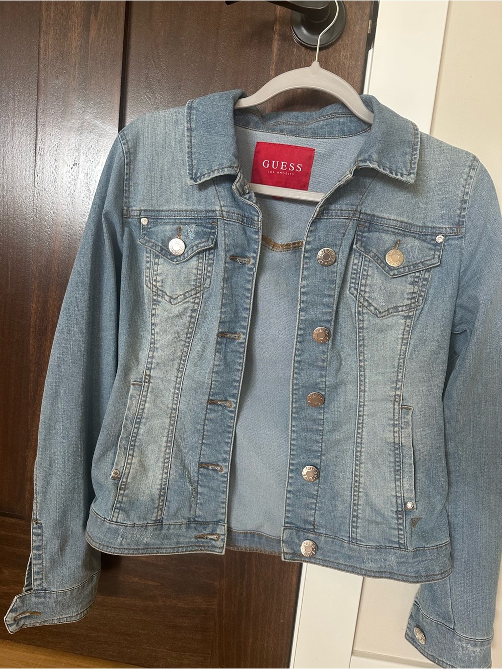 GUESS Light Blue Denim Jean Jacket